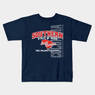 Southern State of Mind-South Carolina 1 Kids T-Shirt